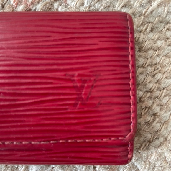 Set of 2 Louis Vuitton card key holders used authentic - Picture 6 of 14